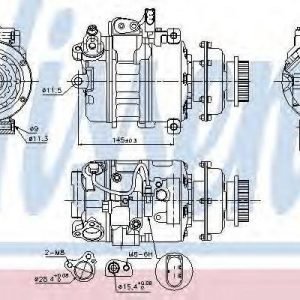 Nissens Kompressori Ilmastointilaite