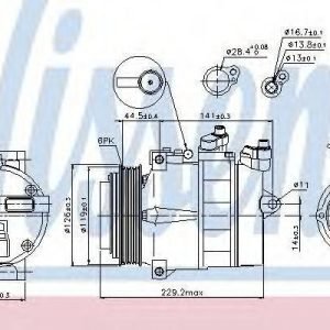 Nissens Kompressori Ilmastointilaite