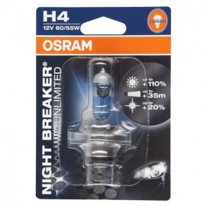 Osram H4 Night Breaker Auton Polttimo