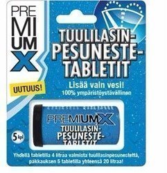 PremiumX Tuulilasinpesuneste tabletti