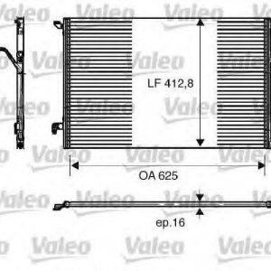 Valeo Lauhdutin Ilmastointilaite