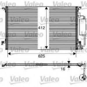 Valeo Lauhdutin Ilmastointilaite