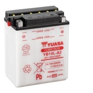 Yuasa YB14L-A2 14Ah Yumicron Käynnistysakku