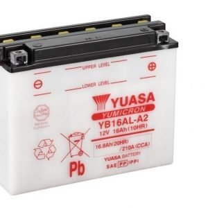 Yuasa YB16AL-A2 16Ah Yumicron Käynnistysakku