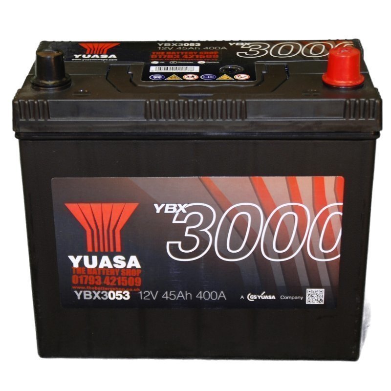 Yuasa YBX3053 12V 45Ah 400CCA SMF Käynnistysakku