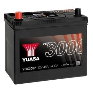 Yuasa YBX3057 12V 45Ah 400CCA SMF Käynnistysakku