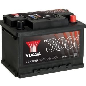 Yuasa YBX3065 12V 56Ah 500CCA SMF Käynnistysakku