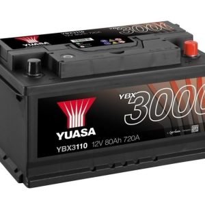 Yuasa YBX3110 12V 80Ah 720CCA SMF Käynnistysakku