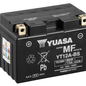 Yuasa YT12A-BS 10Ah Maintenance Free Käynnistysakku