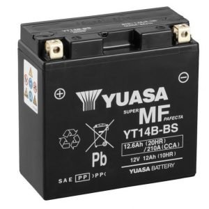 Yuasa YT14B-BS 12Ah Maintenance Free Käynnistysakku