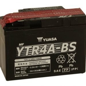 Yuasa YTR4A-BS 2 3Ah Maintenance Free Käynnistysakku