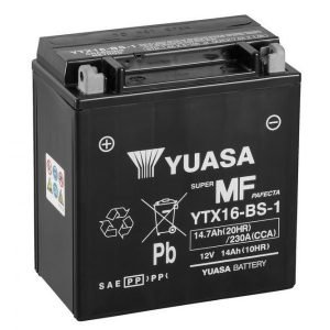 Yuasa YTX16-BS-1 14Ah Maintenance Free Käynnistysakku