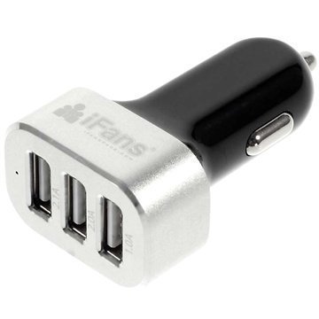 iFans EL-IP4-C06 Autolaturi 3 USB-Porttia 5