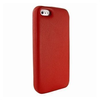 iPhone 5 / 5S / SE Piel Frama FramaGrip Nahkakotelo Punainen
